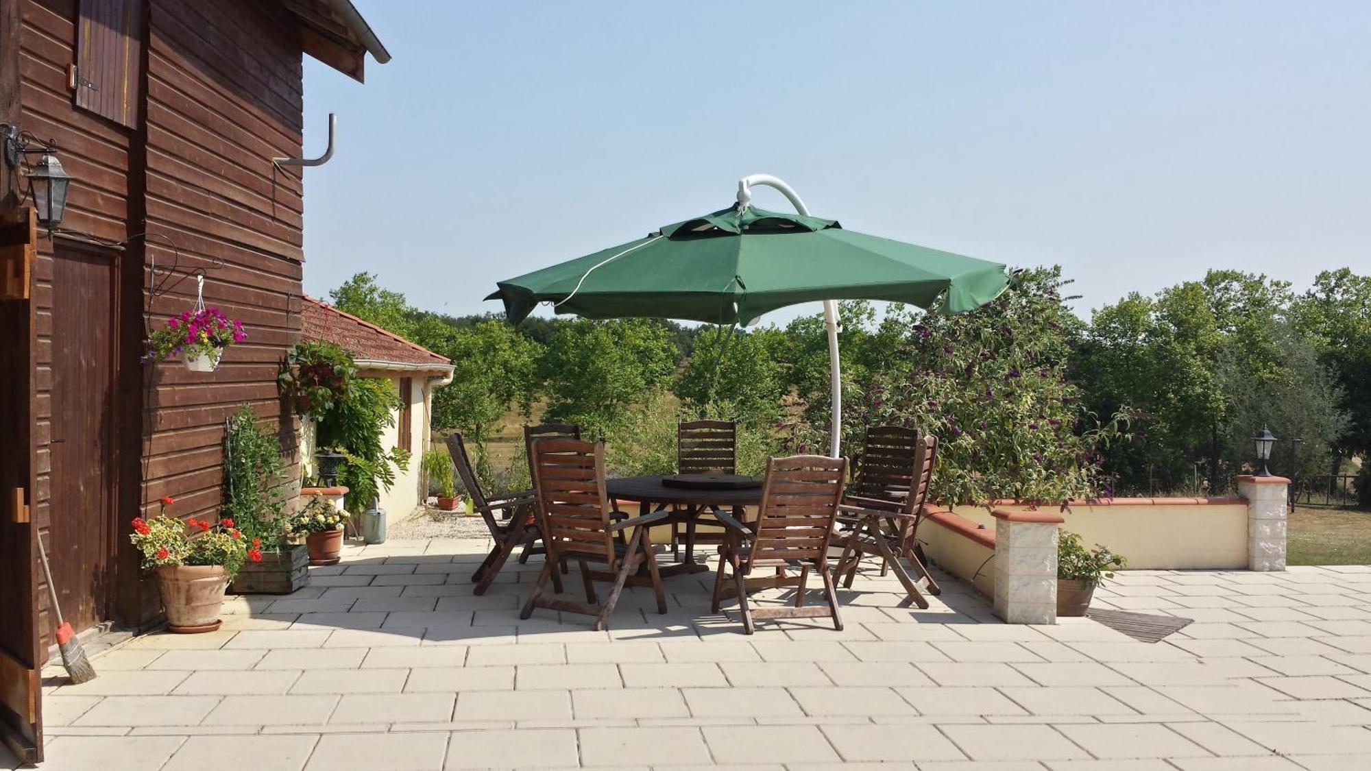 Les Tilleuls Bed and Breakfast Saint-Pé-Delbosc Buitenkant foto